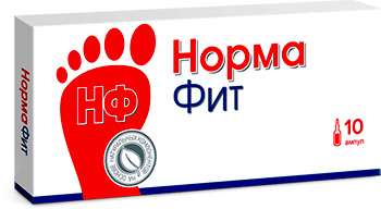 Ампулы Нормафит от грибка