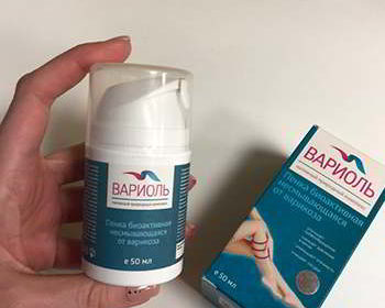 Пенка Вариоль в руках