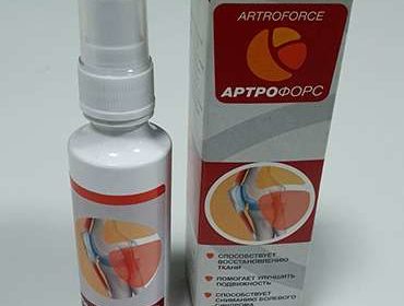 Спрей Артрофорс на столе