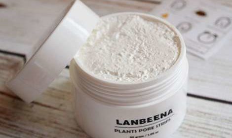 Открытая банка крема Lanbeena